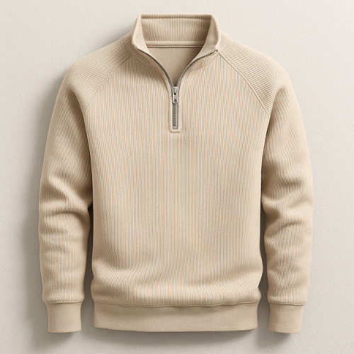 Duncan | Half-Zip Strickpullover
