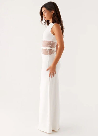 Karla | Elegantes Cut-Out Maxikleid