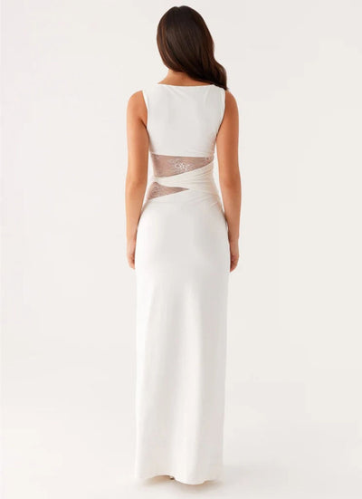 Karla | Elegantes Cut-Out Maxikleid