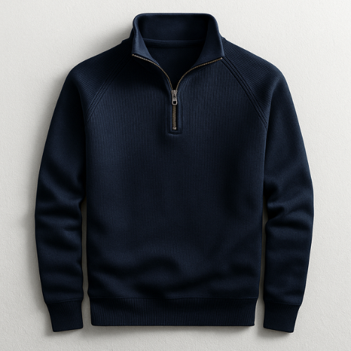 Duncan | Half-Zip Strickpullover