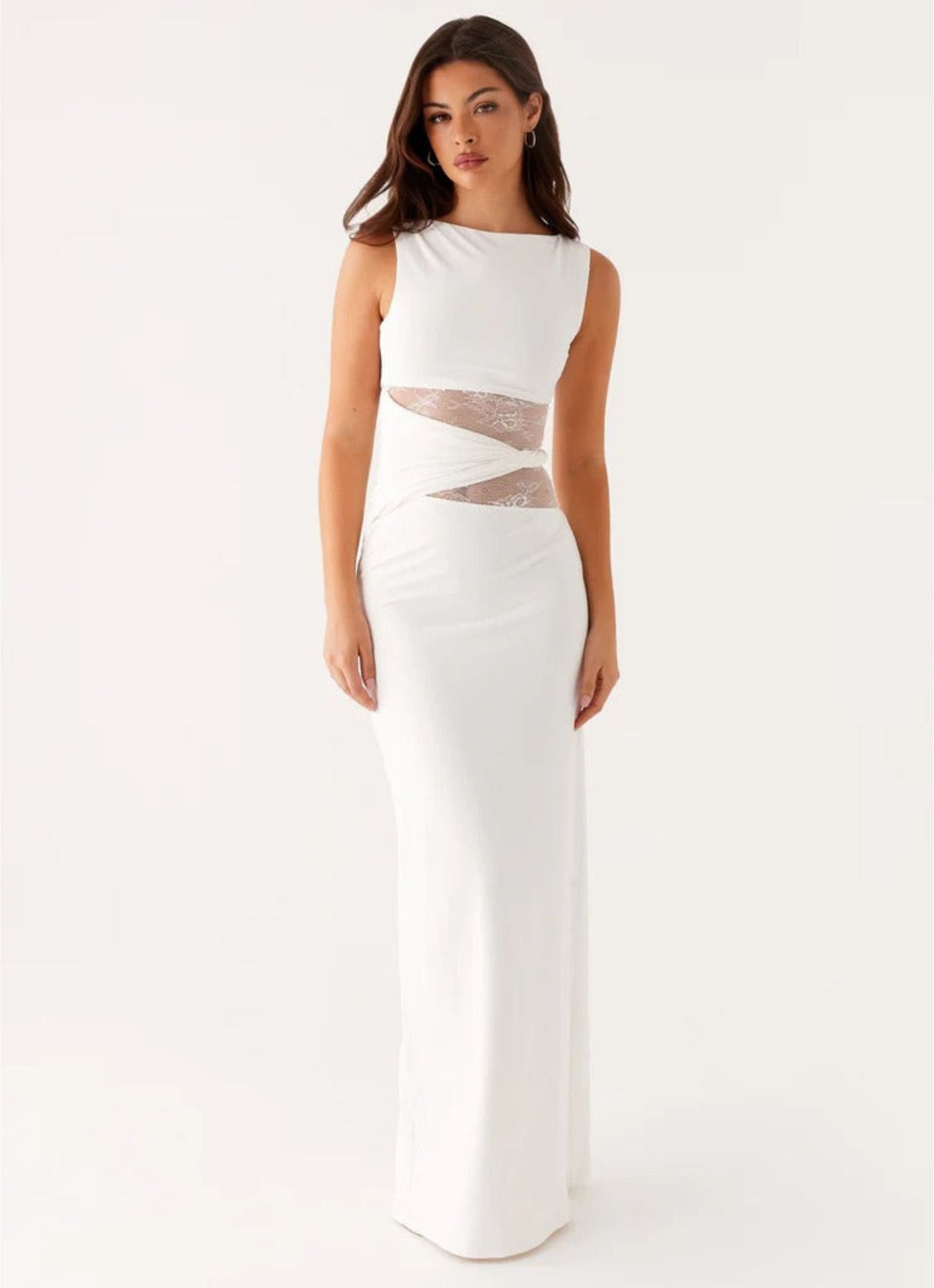 Karla | Elegantes Cut-Out Maxikleid