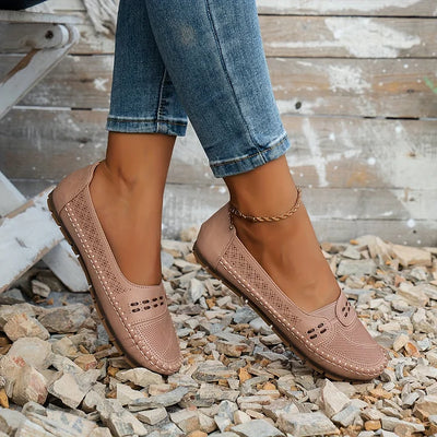 Elin | Ortopediske Loafers i Vintage Stil