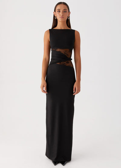 Karla | Elegantes Cut-Out Maxikleid