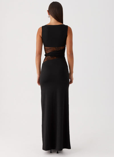 Karla | Elegantes Cut-Out Maxikleid