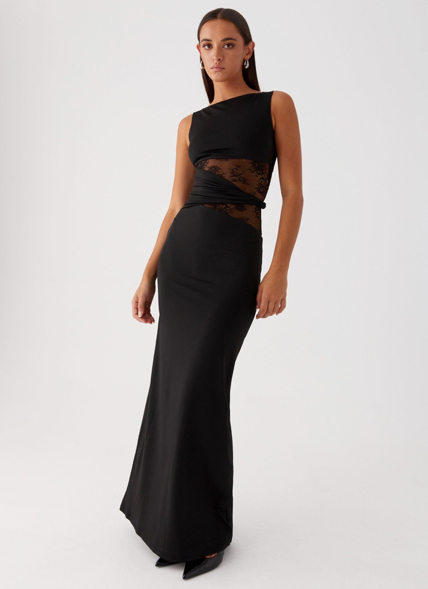 Karla | Elegantes Cut-Out Maxikleid