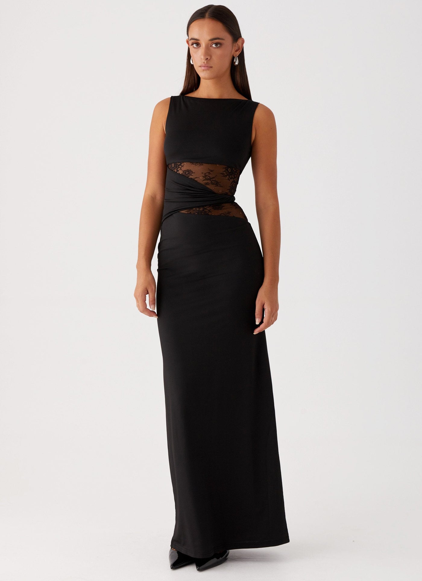 Karla | Elegantes Cut-Out Maxikleid