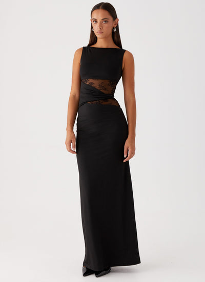 Karla | Elegantes Cut-Out Maxikleid