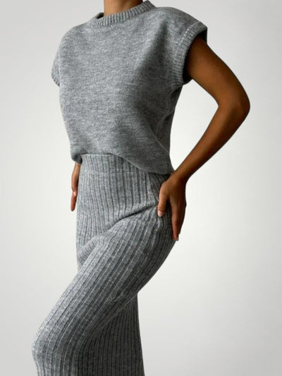 Ärmelloses Stricktop Damen im Modischen Look