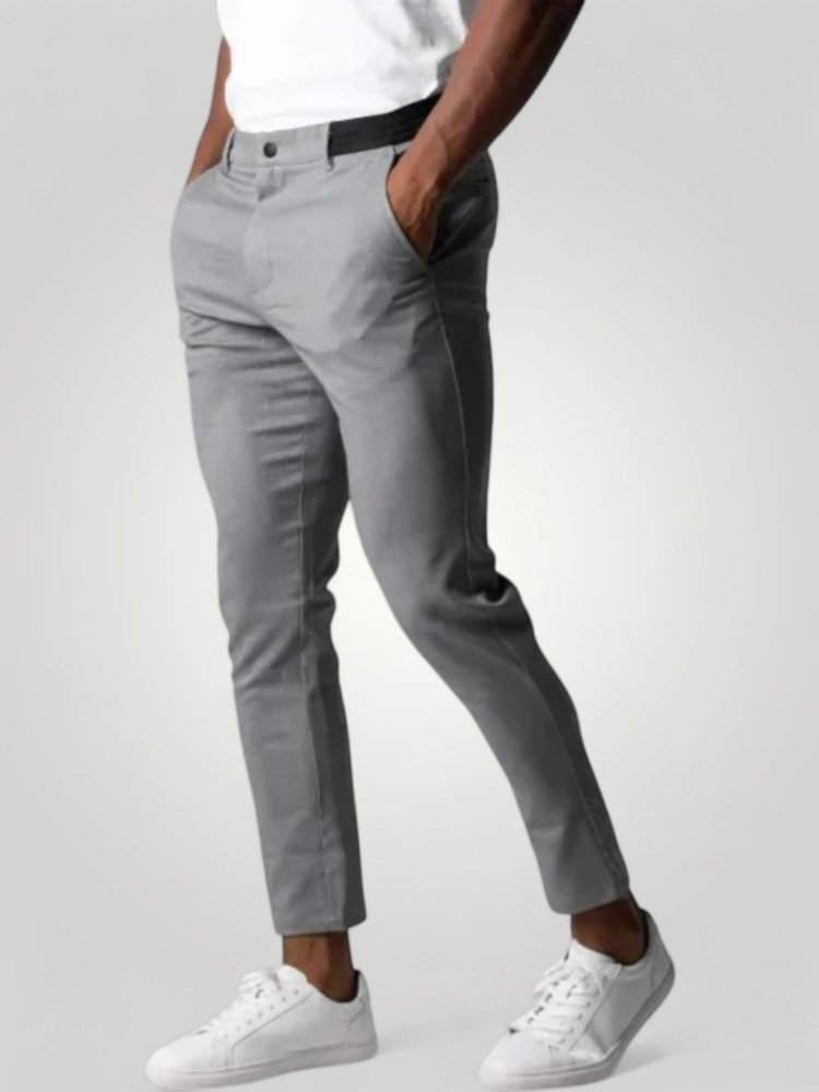Bequeme Chino Hose Herren im Slim Fit