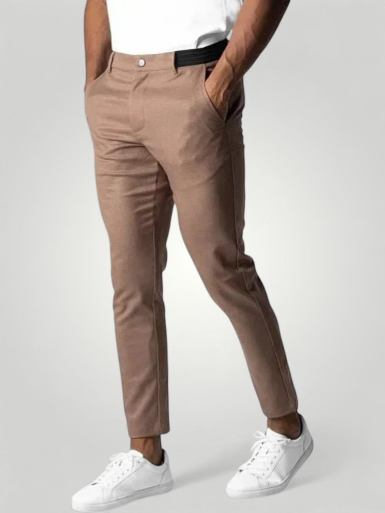 Bequeme Chino Hose Herren im Slim Fit