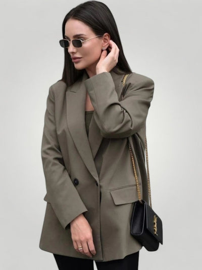 Eleganter Damenblazer mit Doppelreiher für Stil