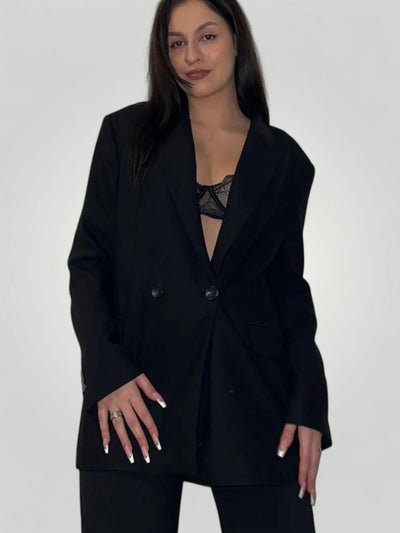 Eleganter Damenblazer mit Doppelreiher für Stil