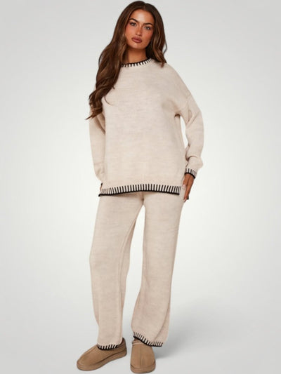 Elegantes Strickset Damen für Stil und Komfort