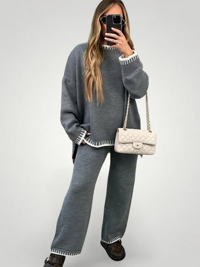 Elegantes Strickset Damen für Stil und Komfort