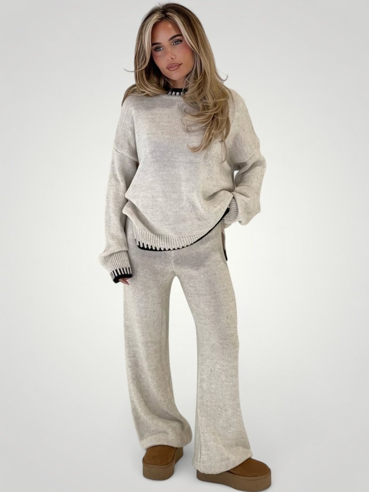 Elegantes Strickset Damen für Stil und Komfort