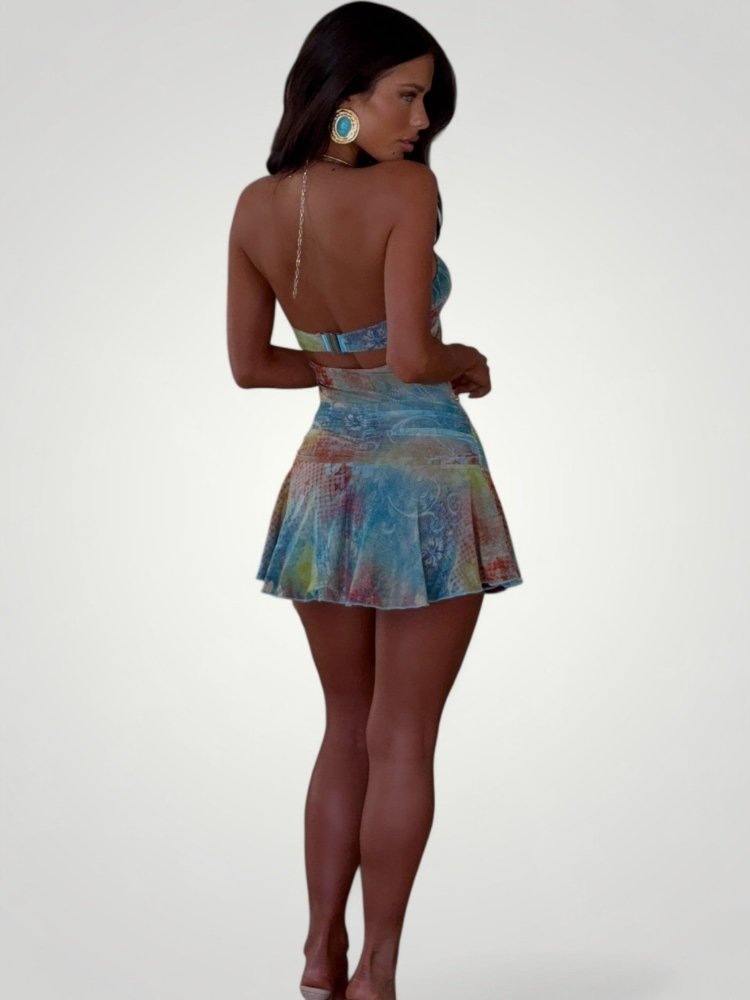 Figurbetontes Mini Kleid für Sommernächte