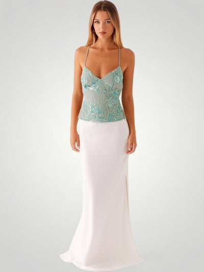 Funkelndes Pailletten Top für Festliche Anlässe