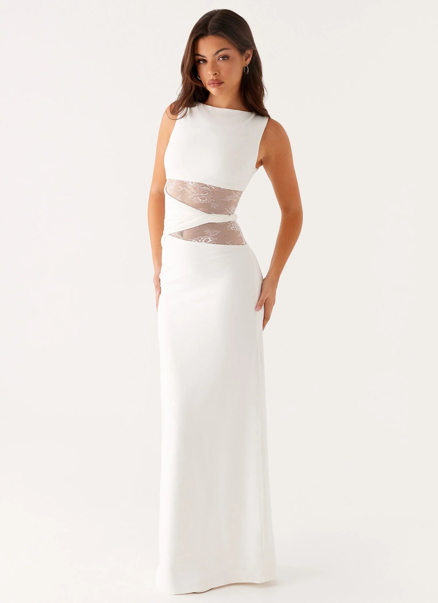 Karla | Elegantes Cut-Out Maxikleid