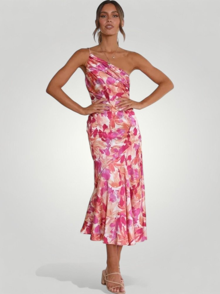 Kleid mit Blütenmuster für elegante Anlässe