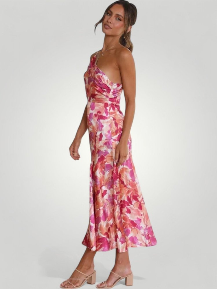 Kleid mit Blütenmuster für elegante Anlässe