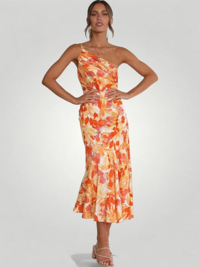 Kleid mit Blütenmuster für elegante Anlässe