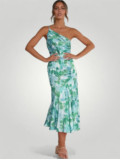 Kleid mit Blütenmuster für elegante Anlässe