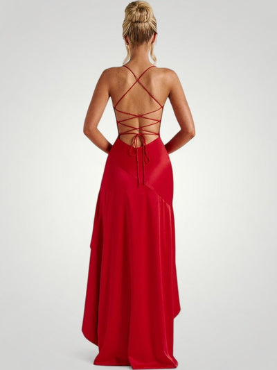 Maxikleid Sommer mit Fließendem Schnitt