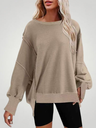 Oversized Damenpullover für Bequemen Stil