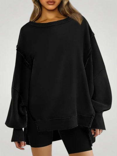 Oversized Damenpullover für Bequemen Stil