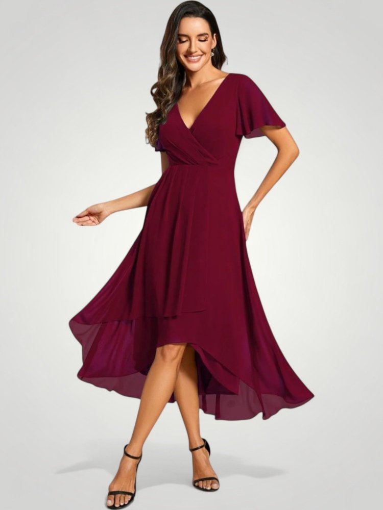 Romantisches Damenkleid mit Fließendem Schnitt