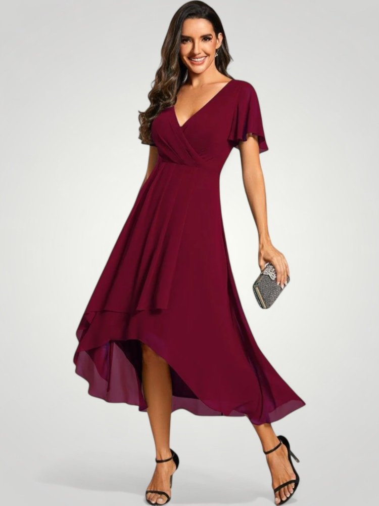 Romantisches Damenkleid mit Fließendem Schnitt