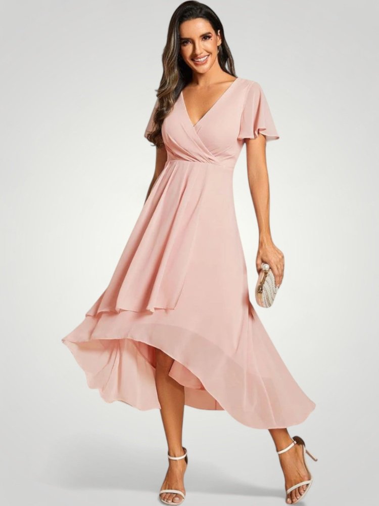 Romantisches Damenkleid mit Fließendem Schnitt