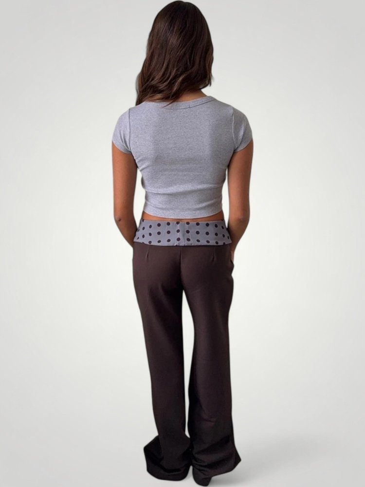 Schlank geschnittenes Damen-Set für zeitlosen Stil