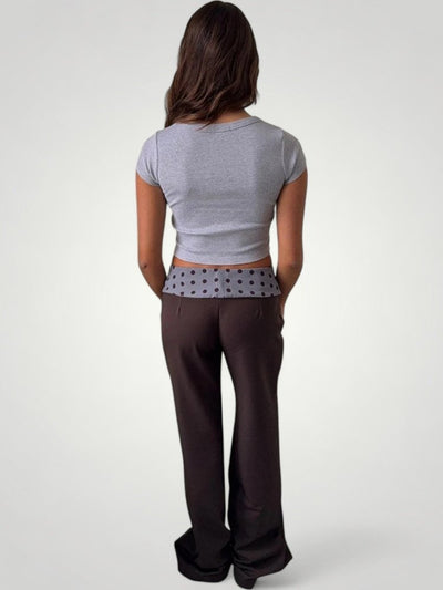 Schlank geschnittenes Damen-Set für zeitlosen Stil