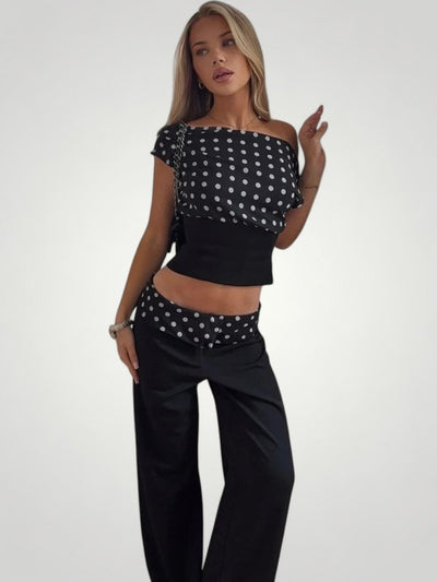 Schlank geschnittenes Damen-Set für zeitlosen Stil